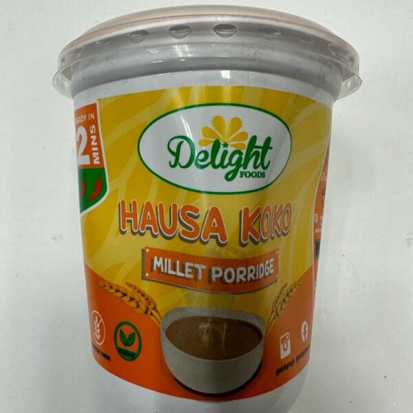 Delight Foods Hausa Koko Powder Millet Porridge (already made!) -450ml